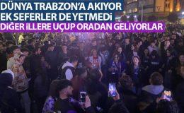 Trabzonspor çılgınlığı! Dünya Trabzon’a akıyor! Ek seferler bile yetmedi..