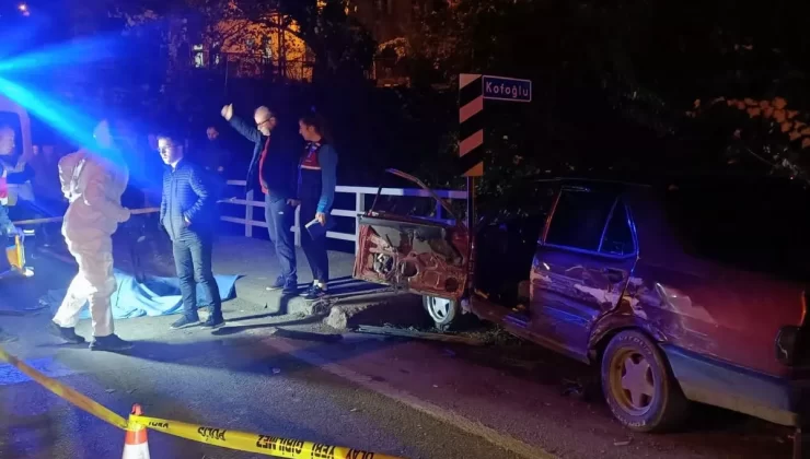 Trabzon’da trafik kazasında 1 kişi öldü.